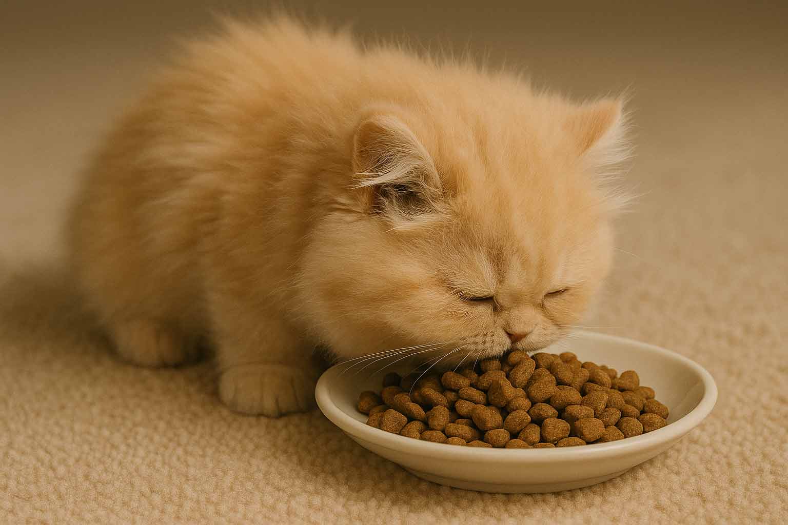 غذای-بچه-گربه-پرشین