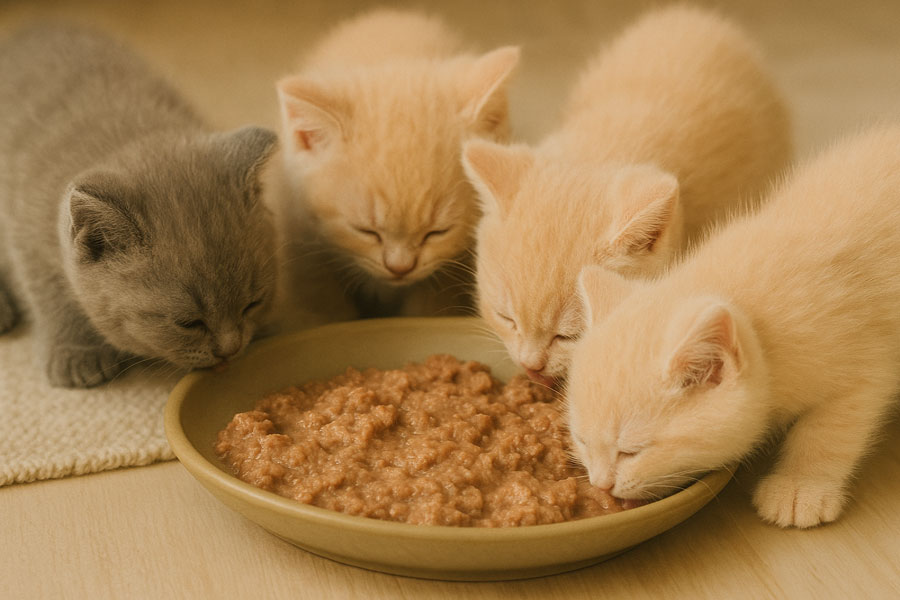 غذای-کنسرو-بچه-گربه