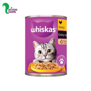 کنسرو ویسکاس گربه با طعم مرغ ۴۰۰ گرمی