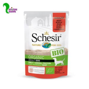 پوچ سگ شسیر طعم گوشت گاو