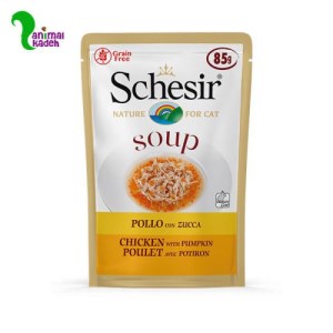 پوچ کدو حلوایی و مرغ مخصوص گربه بالغ