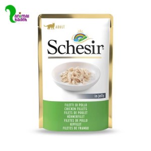 پوچ فیله مرغ در ژل مخصص گربه بالغ