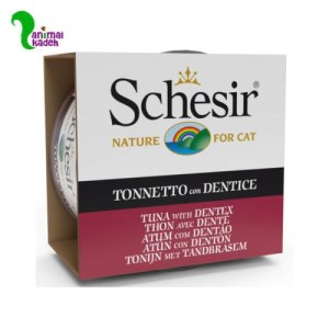 کنسرو شسیر ماهی تن و دنتکس مخصوص گربه