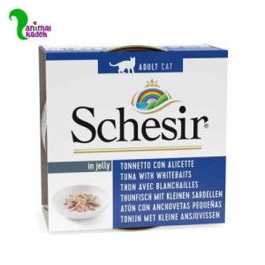 کنسرو گربه با طعم تن ماهی وایت بیت برند شسیر