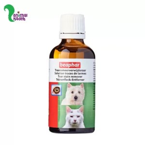 قطره (ریموور) تمیز کننده دور چشم سگ و گربه بیفار 50 میلی لیتر قطرهچشم سگ و گربه بیفار