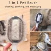 برس مخزن دار چند کاره مخصوص جمع کردن مو و شانه کردن حیوانات خانگی