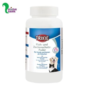 پودر ضد کک و کنه تریکسی مخصوص سگ و گربه 150 گرمی
