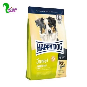 غذا خشک پاپی گوشت بره و برنج هپی داگ