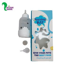 شیشه شیر خشک سگ و گربه با سری اضافه نرسینگ کیت