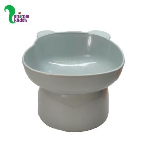 ظرف غذای سگ و گربه مدل پایه دار خرسی