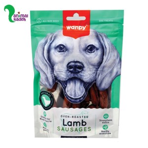 تشویقی ونپی سوسیس طعم بره برند ونپی مخصوص سگ