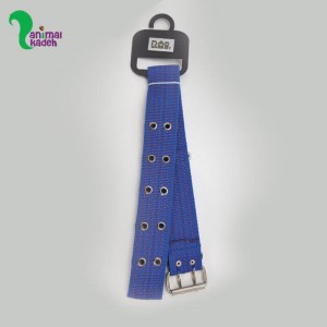 قلاده گردنی سگ و گربه برزنتی 2 لایه سگک دوتایی