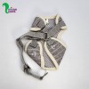 قلاده لباسی پددار لنگر طوسی با پاپیون و زنگوله برند DPS سایز M