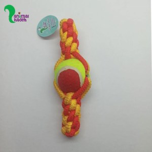 اسباب بازی توپ بافته شده برای سگ و گربه