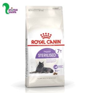غذا خشک گربه بالغ رویال کنین عقیم شده مدل استرلایز بالای 7 سال (1.5 کیلویی)