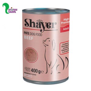 کنسرو پته گوشت مخصوص سگ