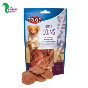 تشویقی طعم اردک برند تریکسی سکه ای 