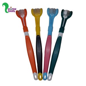 مسواک 3 بعدی سگ و گربه 
