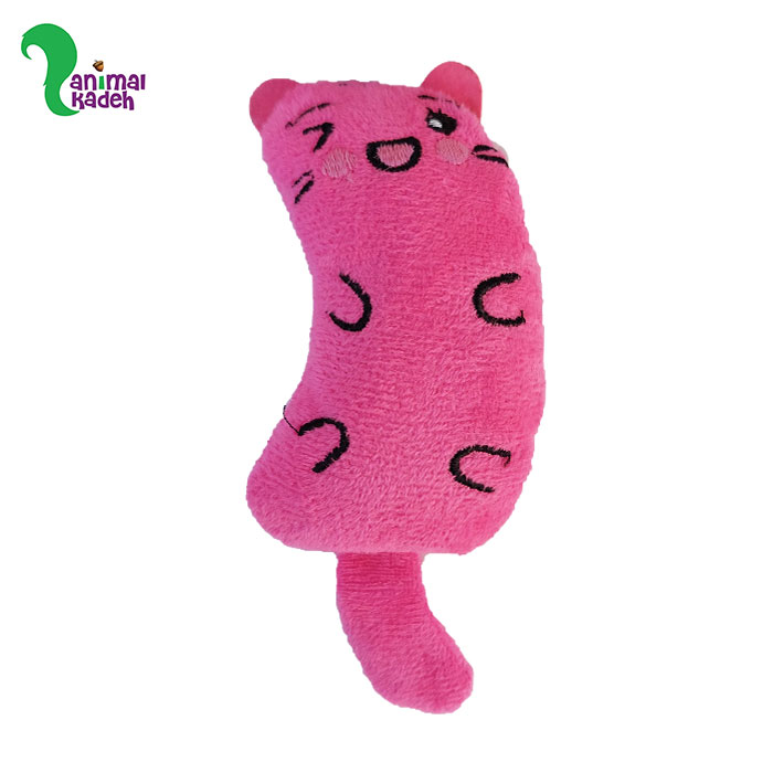 اسباب بازی موش جذاب با صدای خش خش مشمبا مخصوص گربه و سگ رنگ صورتی