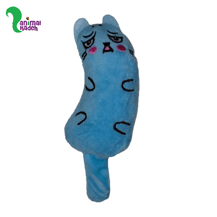 اسباب بازی موش جذاب با صدای خش خش مشمبا مخصوص گربه و سگ رنگ آبی