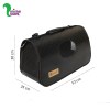 کیف حمل شانه ای مدل استلا دارای 3 پنجره برند پتیوو (لویی ویتون مشکی)