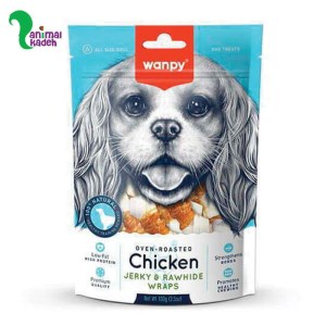 تشویقی طعم مرغ روهاید گره ای مخصوص سگ برند ونپی