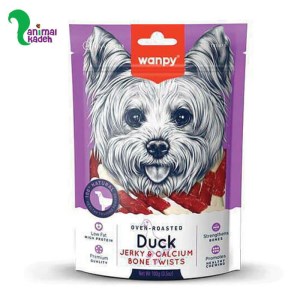 تشویقی سگ طعم اردک برند ونپی مدل بن تویست
