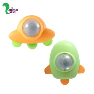 تشویقی گربه کت نیپ دیواری مخصوص گربه مدل سفینه فضایی