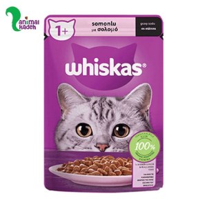 پوچ ویسکاس گربه بالغ با طعم ماهی سالمون 85 گرمی
