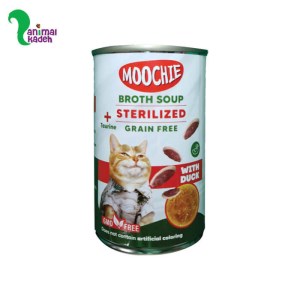 کنسرو گربه بالغ موچی مخصوص عقیم شده طعم اردک بدون غلات 135 میل