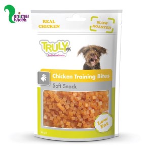 تشویقی نرم سگ برند ترولی مناسب آموزش و کم چرب طعم مرغ 85 گرمی