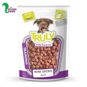 تشویقی نرم سگ برند ترولی مناسب آموزش و کم چرب طعم بره 90 گرمی