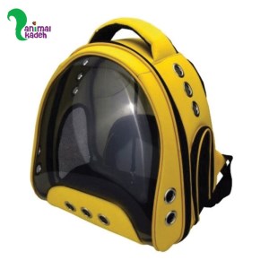 کیف کوله فضایی مخصوص سگهای نژاد کوچک و گربه ها (خردلی)