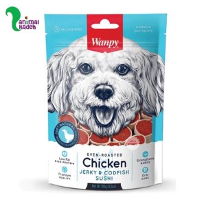 تشویقی سگ ونپی مدل جرکی اند کاد فیش سوشی (آبی)