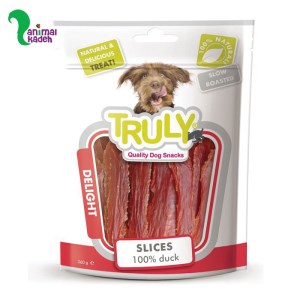 تشویقی نرم سگ برند ترولی مدل اسلایس اردک 90 گرمی