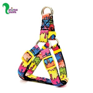 قلاده کتفی سگ و گربه همراه با لیش مدل شراره گلو برند مگی پت (مدیوم)