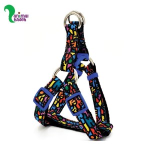 قلاده کتفی سگ و گربه همراه با لیش مدل کارتونی گلو برند مگی پت (مدیوم)