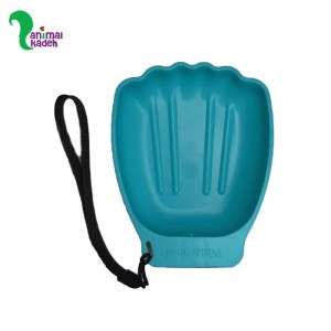 آبخوری سگ و گربه مسافرتی سینک دار طرح صدف