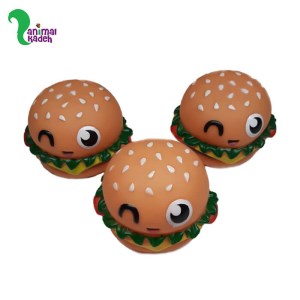 اسباب بازی دندانی سگ مدل همبرگر خندان سوتک دار