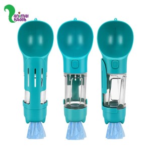 آبخوری و قمقمه شیشه ای 3 کاره مخصوص پیاده روی و مسافرت سگها