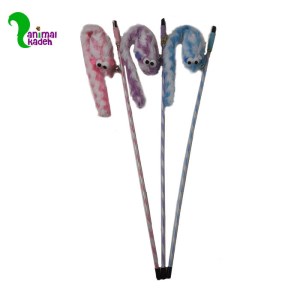 اسباب بازی میله ای زنگوله دار موش دم بلند مخملی