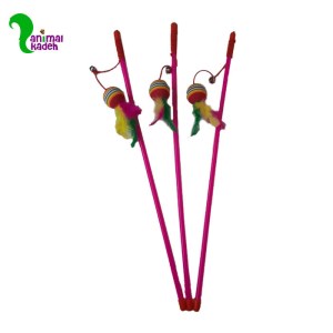 اسباب بازی میله ای توپ رنگارنگ و پر