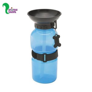 آبخوری و قمقمه فشاری پلاستیکی مخصوص پیاده روی و مسافرت سگها