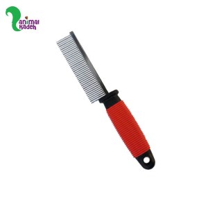 شانه گره باز کن یک طرفه مخصوص سگ و گربه برند فور پت شانه گره باز کن یک طرفه مخصوص سگ و گربه برند فور پت