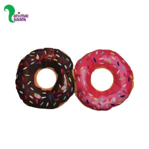 اسباب بازی کت نیپ دار گربه مدل دونات دو تایی