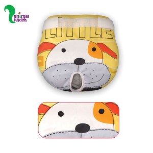 شورتکس مخصوص سگ و گربه ماده طرح صورت سگ