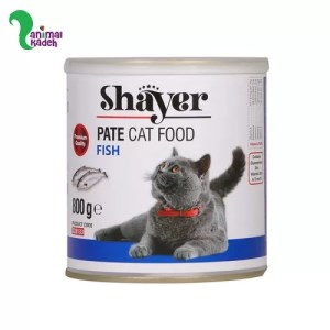 کنسرو شایر مخصوص گربه بالغ پته طعم ماهی