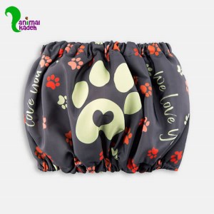 شورتکس مخصوص سگ نر طرح پنجه