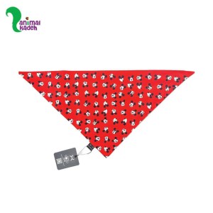 ست قلاده و دستمال گردن مخصوص نژاد کوچک طرح میکی موس