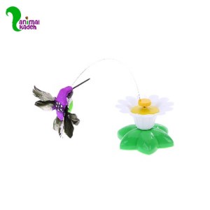 اسباب بازی گربه مدل پرنده چرخان متحرک